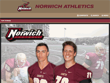 Tablet Screenshot of norwichathletics.com